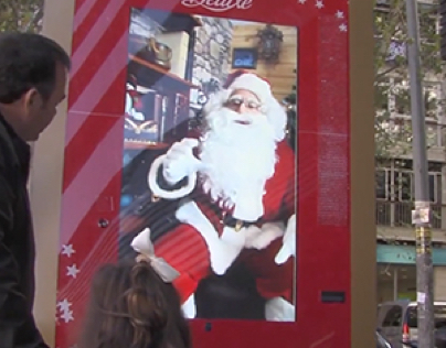 Santa Claus in Madrid