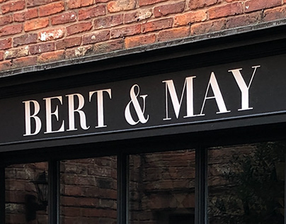 Bert & May | Signage