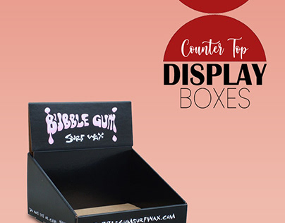 Cardboard Countertop Display Boxes