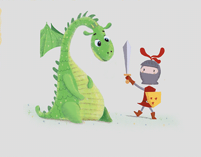 Dino e um guerreiro