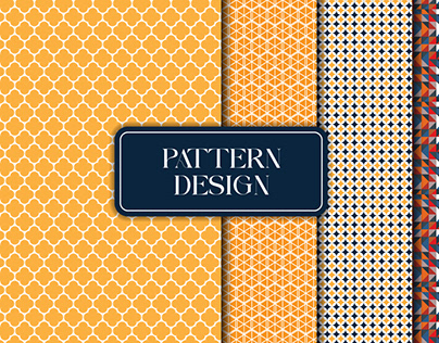 Colourful Geometric Seamless Pattern Design