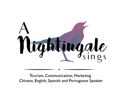 A Nightingale Sings - Logo and business card