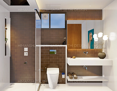 Bathroom Design- Trivedi Penthouse