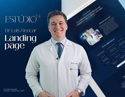 Landing Page Médico - Dr. Luis Alencar | Estúdio 24