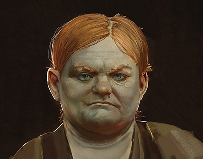 Ms. Troll Weasley Portrait Illustration (2020)