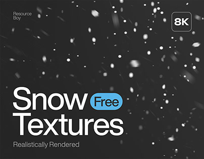 100 Free Snow Overlay Textures [8K Resolution]
