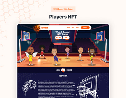 Players NFT UI Design