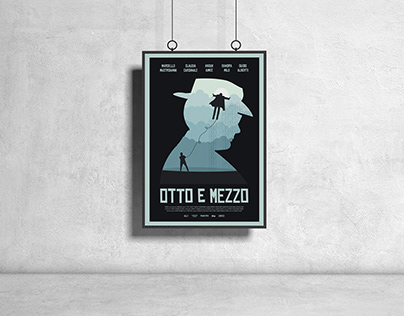 Poster Film Otto e Mezzo