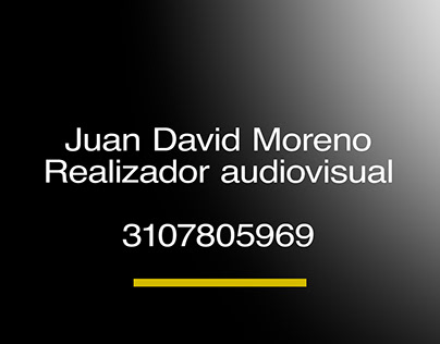 Reel 2023 Juan David Moreno