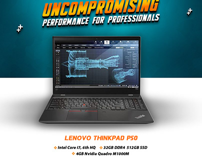 Unleash your potential with the Lenovo ThinkPad P50!