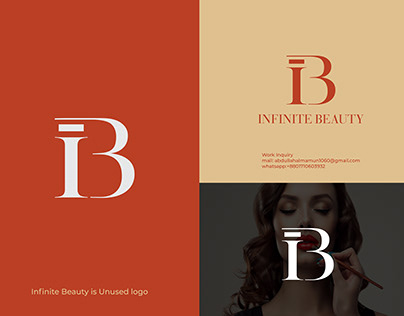 I&B Concept,Fashion and Beauty logo,monogram logo
