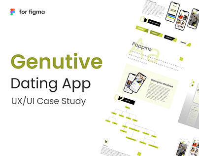 Dating app: Genutive | Mobile App Design