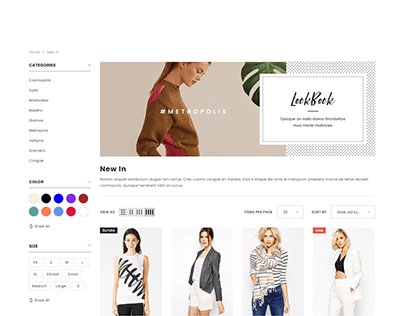 Shopify store design from figma