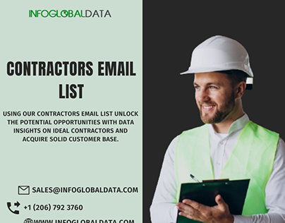Buy USA Contractors Email List Provider
