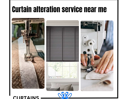 Curtains with Expert Alteration & Repair Services