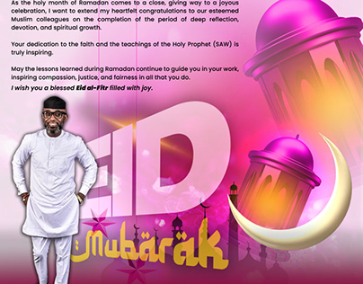 Eid Mubarak Social media designs