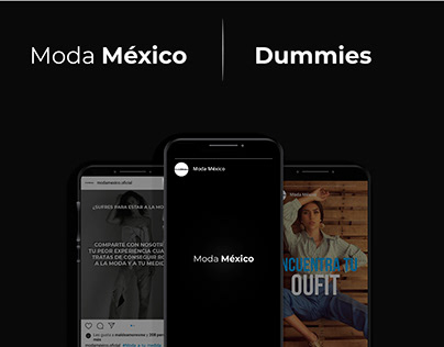 Dummies - Contenido para redes sociales de Moda México