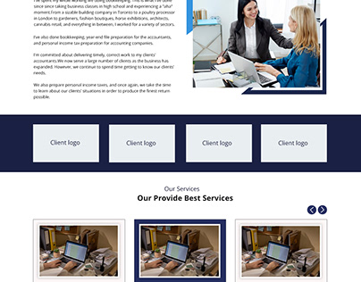 CPA landing page