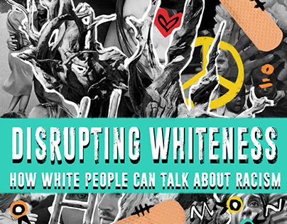Disrupting Whiteness - Book cover example