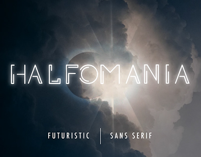 HALFOMANIA - FREE FONT