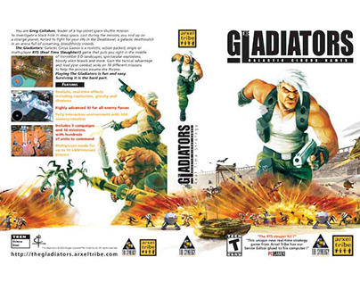 The Gladiators - Packaging Jeu vidéo
