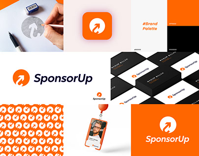 SponsorUp logo, financial logos, investment logo