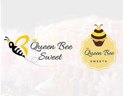 Project thumbnail - queen bee sweet brand identity