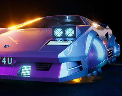 Cyberpunk Lamborghini