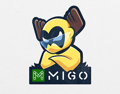 MIGO Mascot Logo
