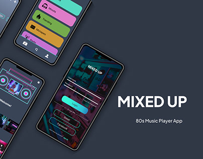 Mixed Up: 80s Music Player App