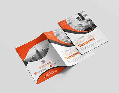 Modern Bifold Brochure Design, Creative Brochure Design
