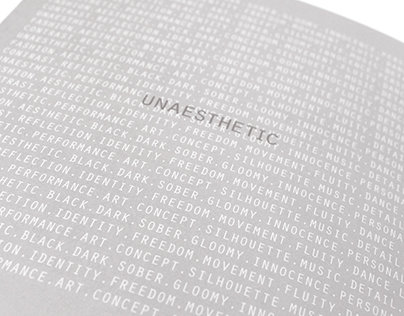 UNAESTHETIC - The Brand Expression, Graphic Design