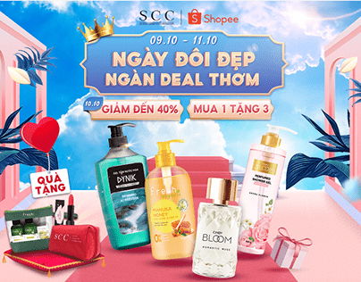 SCC - Saigon Cosmetics - SHOPEE 10.10