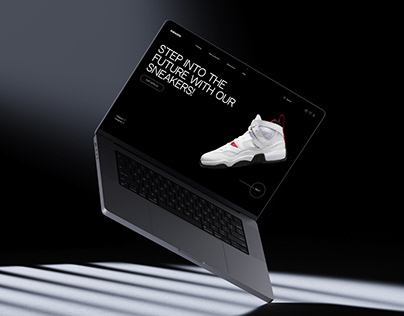 Website of sneakers | UX/UI Design