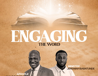 Engaging The Word Church Flyer