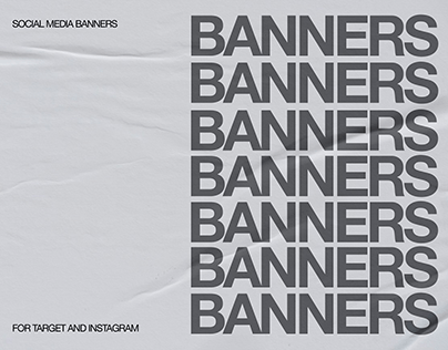 Social media banners / Креативи для таргету