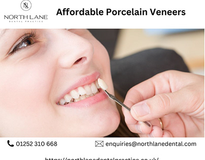 Affordable Porcelain Veneers near me - Northlane Dental
