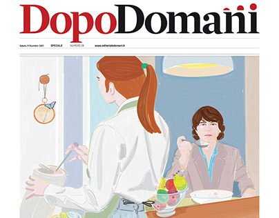 Food & Culture (Cover for Domani Ed.) Rome 11 Dec 2021