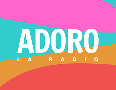 ADORO La Radio | Radio Station Logo Design
