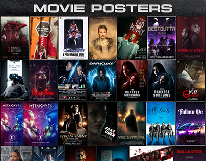 Project thumbnail - MOVIE POSTERS DESIGNS