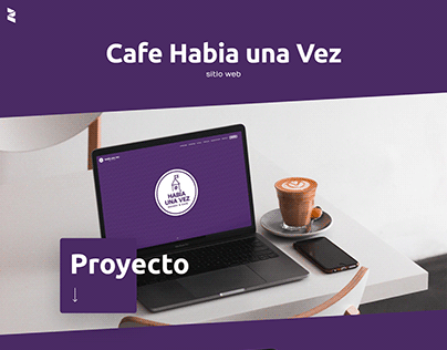 Cafe Habia una Vez web
