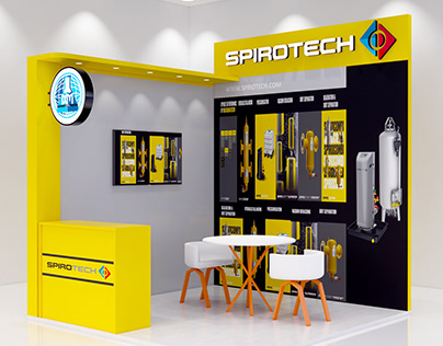 DCM Spirotech Booth Exhibition Design