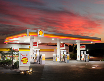 Posto XV - Architectural Photography for a Gas Station