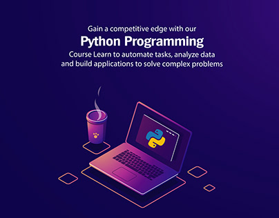 ipcs python programing instagram poster Design