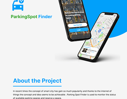 Parking Spot Finder Mobile Application Prototype