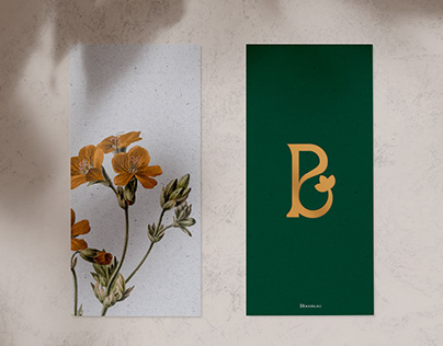 BLOOMWAVE flower shop - Logo design & branding