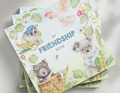 My Friendship Book Illustration