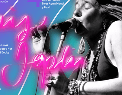 Infografía: Janis Joplin