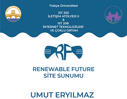 Renewable Future Site Sunumu