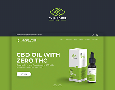 Calm Living Website